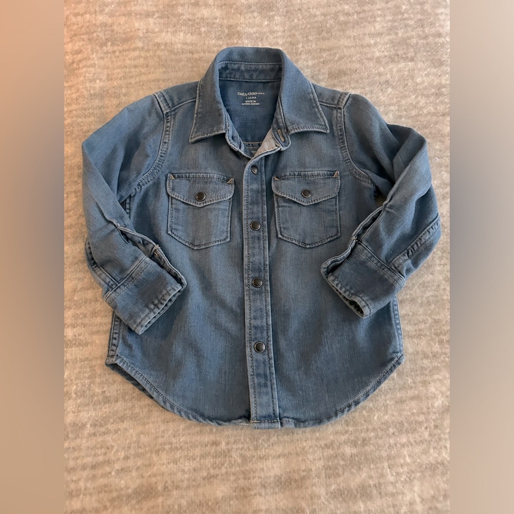 Western Denim Shirt Gap Kids